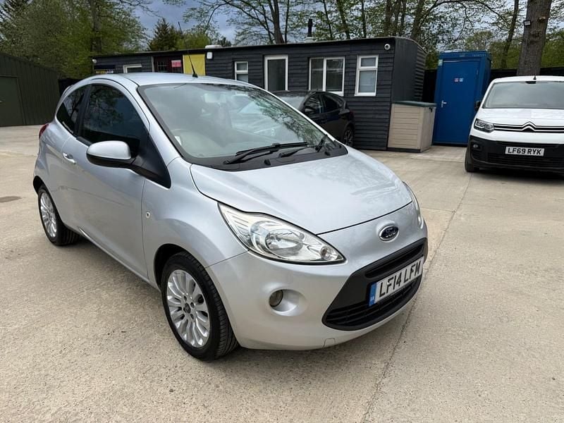 Used Ford Ka Zetec 69 HP (50 kW) 2014 Silver Hatchback