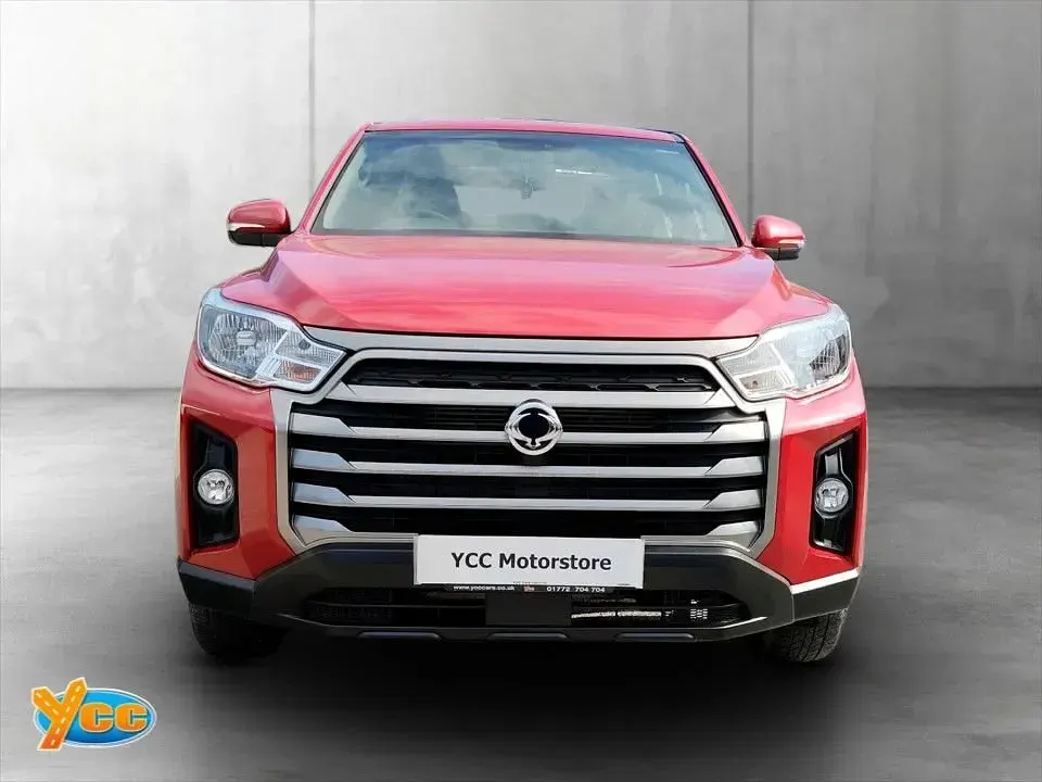 Used SsangYong Musso 181 HP (133 kW) 2023 Red Pickup