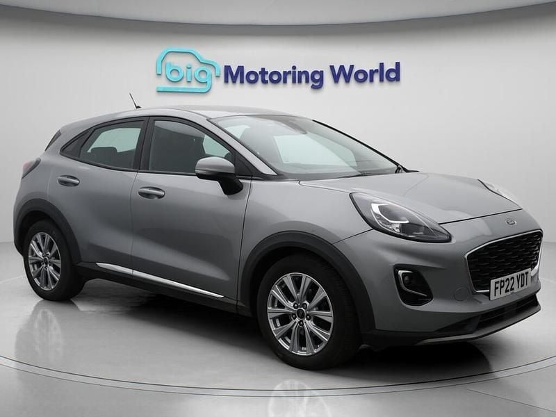 Silver Used 2022 Ford Puma Titanium Hatchback | £12,400 (Good price) - Image 1/4