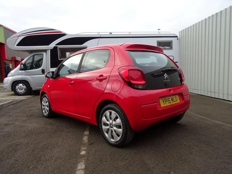 Used Citroën C1 Feel 68 HP (50 kW) 2015 Red Hatchback