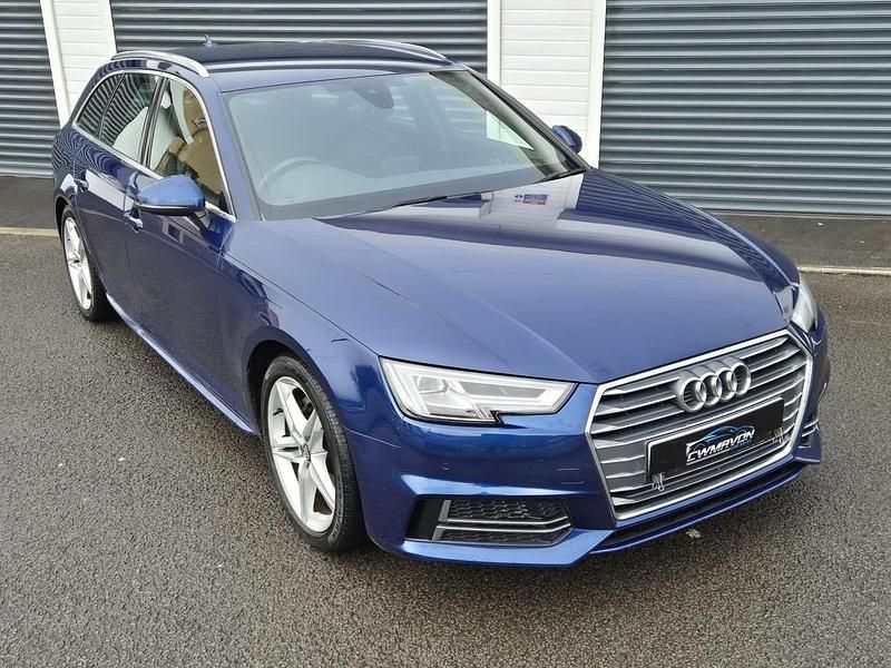Used Audi A4 S-Line 2017 Blue Estate