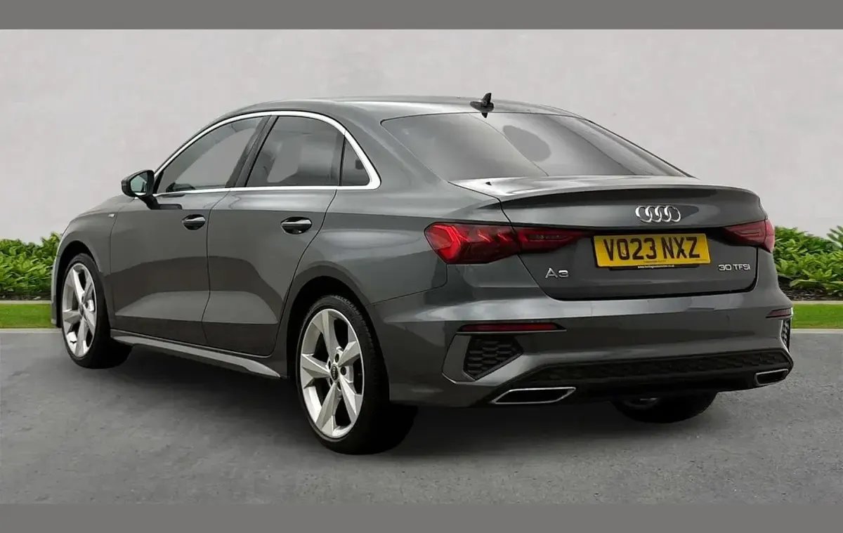 Used Audi A3 S-Line 110 HP (80 kW) 2023 Grey Sedan