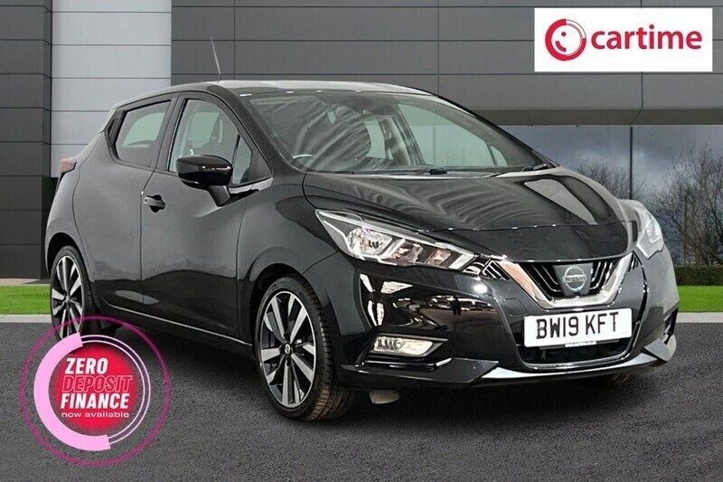 Black Used 2019 Nissan Micra S Hatchback | £9,699 (Fair price) - Image 1/3