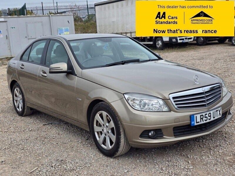 Beige Used 2009 Mercedes C180 Sedan | £4,980 (A bit pricey) - Image 1/4