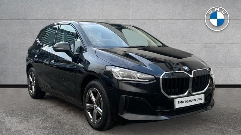 Black Used 2024 BMW 220 Active Tourer Sport Line MPV | £23,985 (Fair price) - Image 1/4