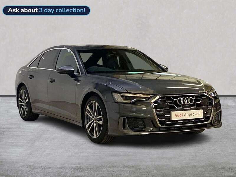 Grey New 2025 Audi A6 S-Line Sedan | £40,782 (Super price) - Image 1/4