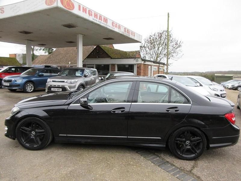 Used Mercedes C220 AMG 170 HP (125 kW) 2013 Black Sedan