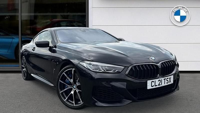 Black Used 2021 BMW 840 Comfort Edition Coupe | £35,811 (Fair price) - Image 1/4