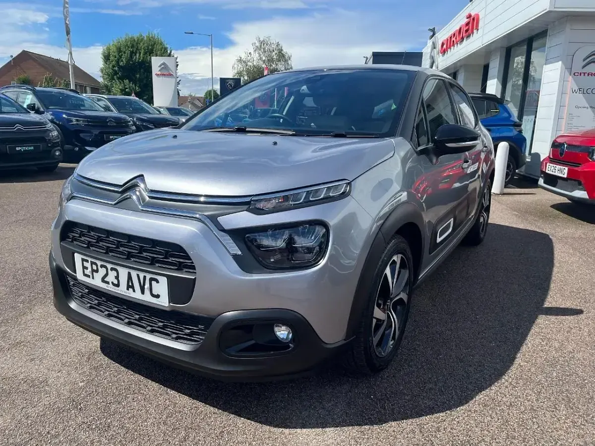 Used Citroën C3 PureTech 110 HP (80 kW) 2023 Grey Hatchback