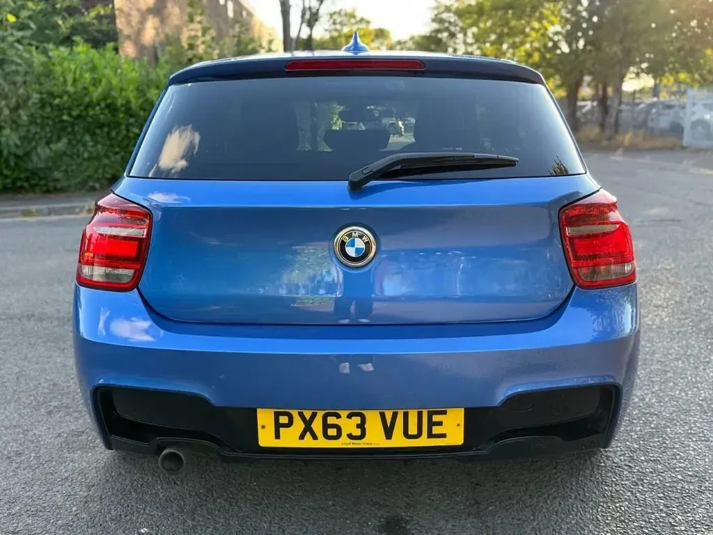 Used BMW 118 M Sport 143 HP (105 kW) 2013 Blue Hatchback