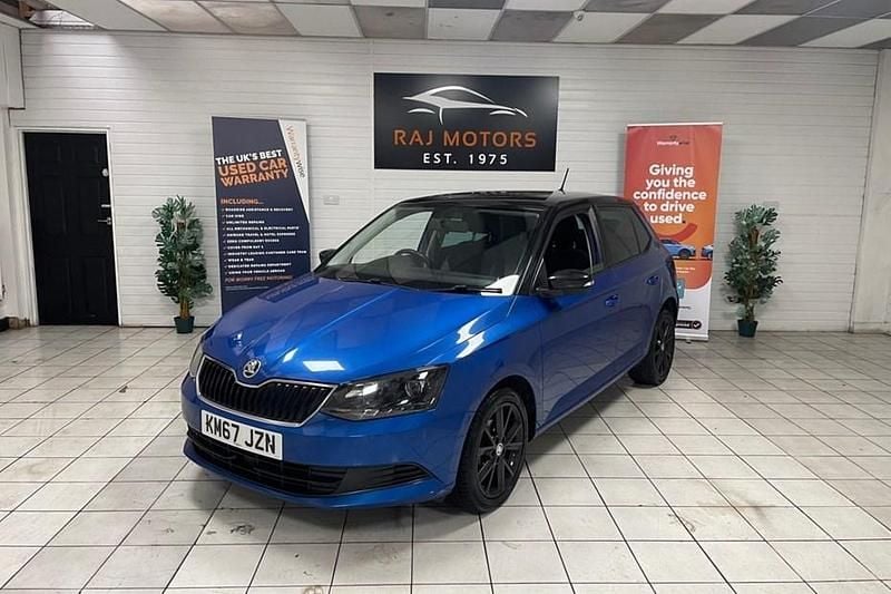 Blue Used 2017 Skoda Fabia Colour Edition Hatchback | £5,995 (Fair price) - Image 1/1