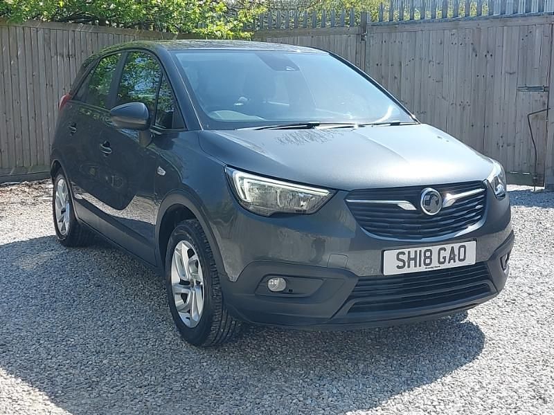 Used Vauxhall Crossland X 81 HP (59 kW) 2018 Grey SUV