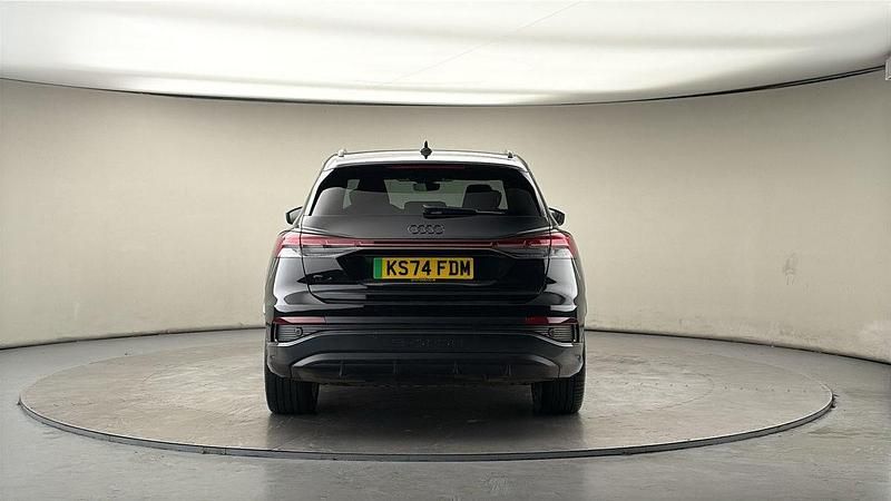 Used Audi Q4 e-tron Black Edition 125 kW (170 HP) 2024 Mythos black metallic/mythos black metallic SUV