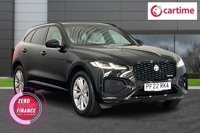 Black Used 2022 Jaguar F-Pace R-Dynamic SUV | £35,990 (Fair price) - Image 1/3