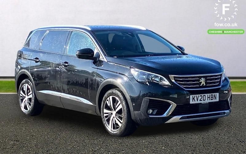 Used Peugeot 5008 Allure 131 HP (96 kW) 2020 Black SUV