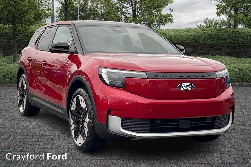 Red New 2024 Ford Explorer Extended Range SUV | £50,678 - Image 1/4