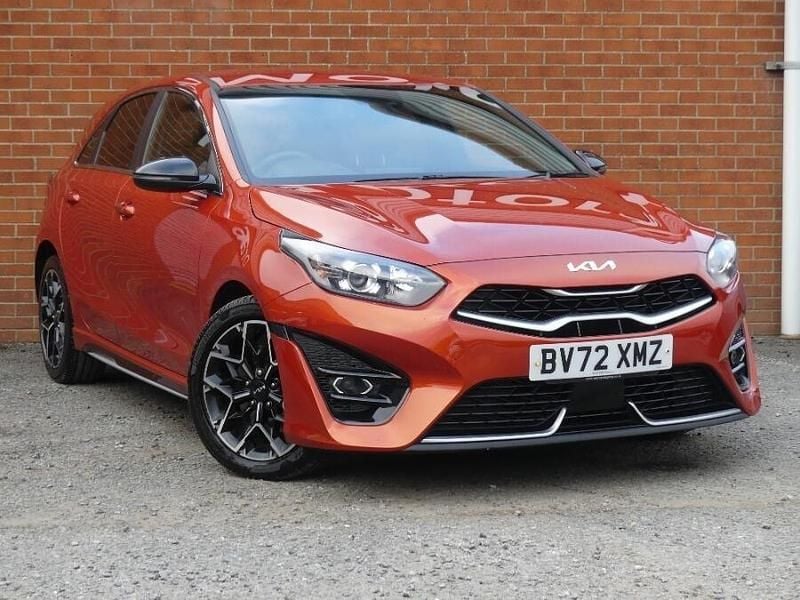 Orange Used 2022 Kia Ceed GT GT-Line Hatchback | £15,884 (Fair price) - Image 1/4