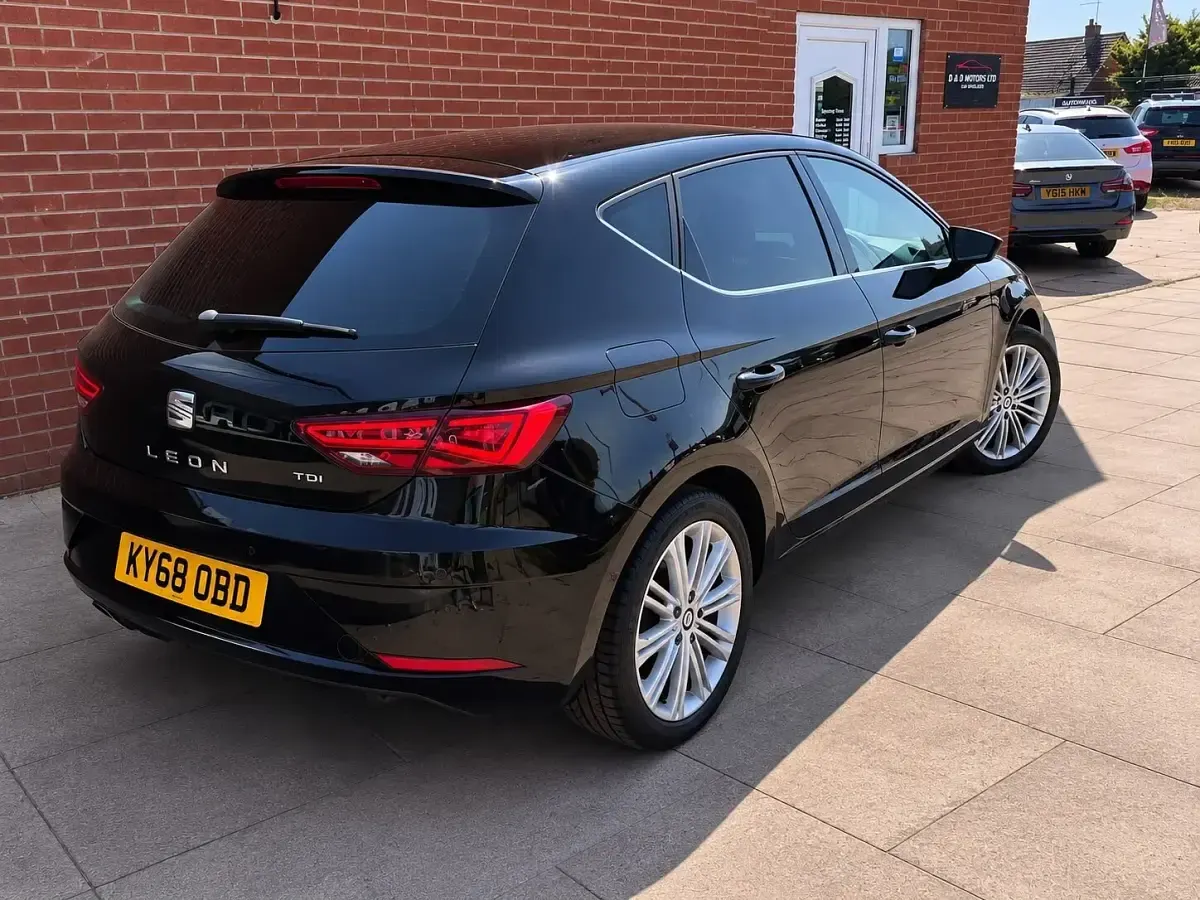 Used Seat Leon XCELLENCE 190 HP (139 kW) 2019 Black Hatchback