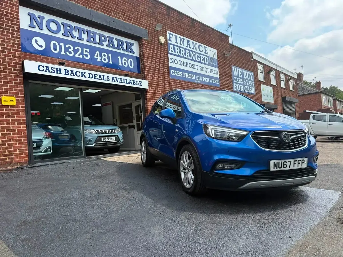 Used Vauxhall Mokka X Active 140 HP (102 kW) 2017 Blue SUV
