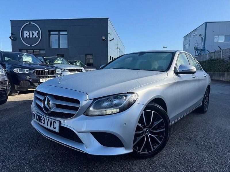 Used Mercedes C220 SE 2019 Silver Sedan