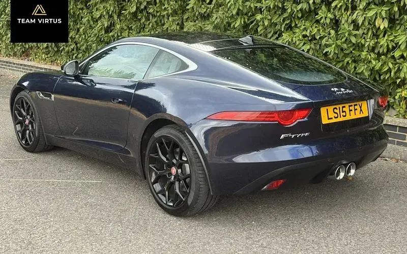 Used Jaguar F-Type Supercharged 340 HP (250 kW) 2015 Blue Coupe
