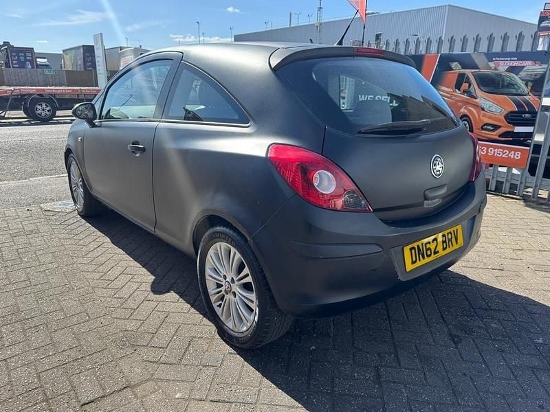 Used Vauxhall Corsa 2012 Black Hatchback