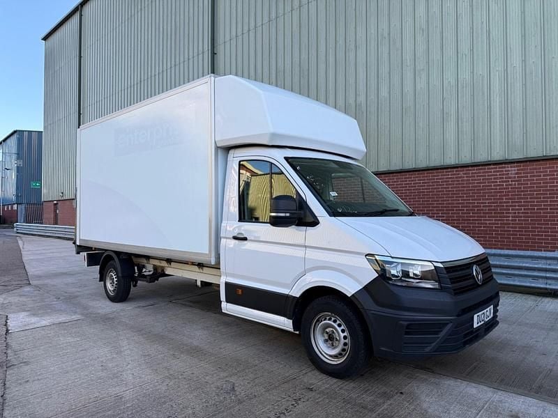 White Used 2021 VW Crafter Startline Van | £16,999 (Good price) - Image 1/4