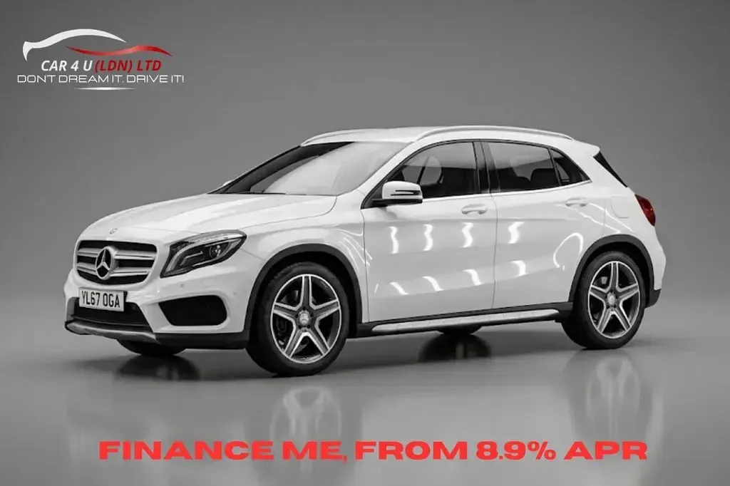 Used Mercedes GLA200 AMG line 156 HP (114 kW) 2017 White SUV