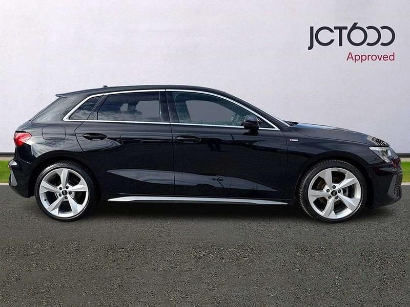 Used Audi A3 S-Line 108 HP (79 kW) 2022 Black Sedan