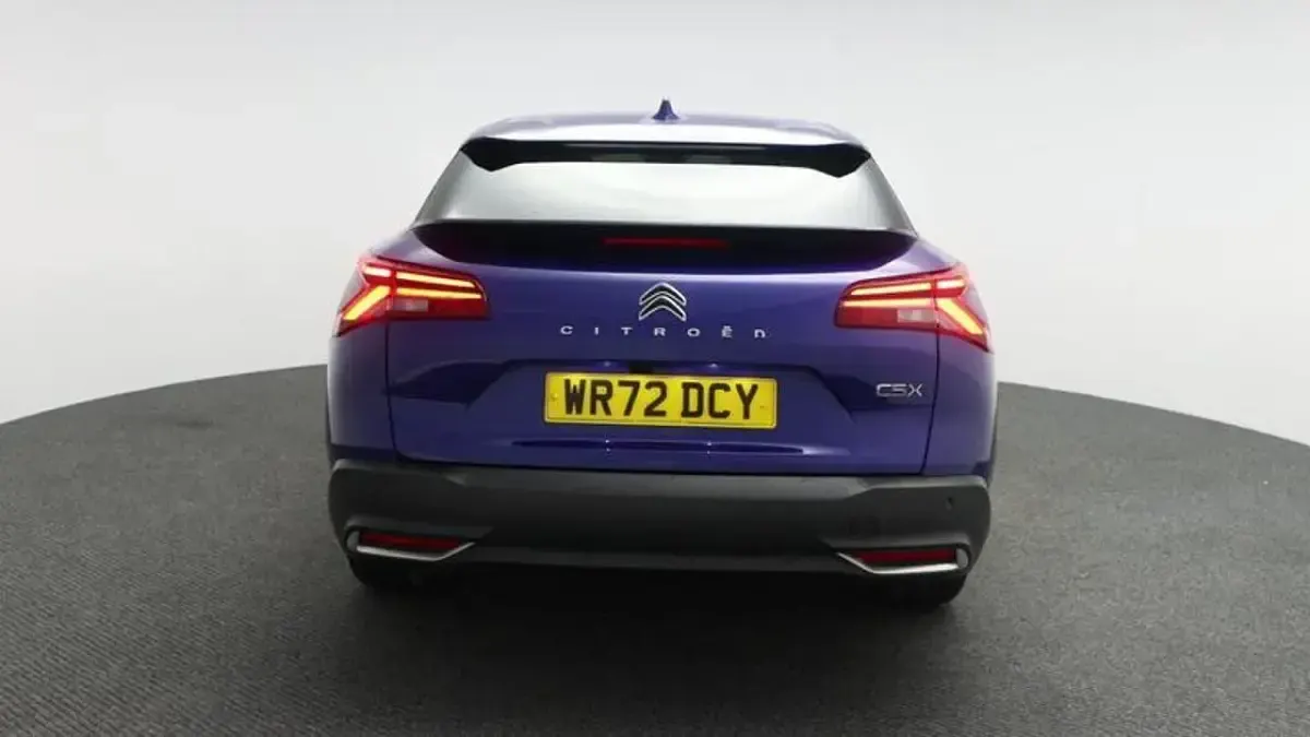 Usado Citroën C5 X PureTech 127 HP (93 kW) 2022 Azul Carrinha