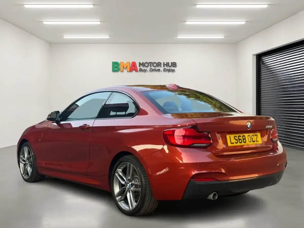 Used BMW 218 M Sport 2018 Orange Coupe