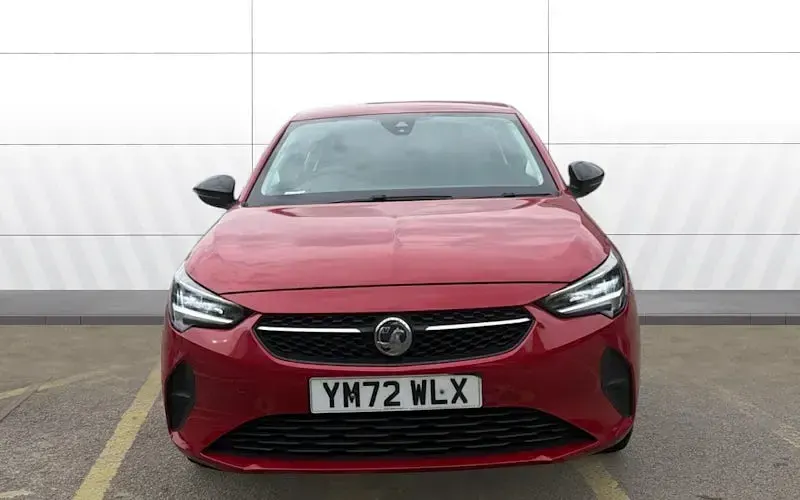 Used Vauxhall Corsa Design Edition 75 HP (55 kW) 2023 Red Hatchback