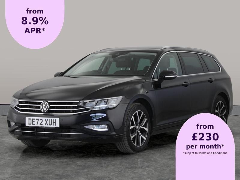 Black Used 2022 VW Passat SEL Estate | £16,281 (Good price) - Image 1/1