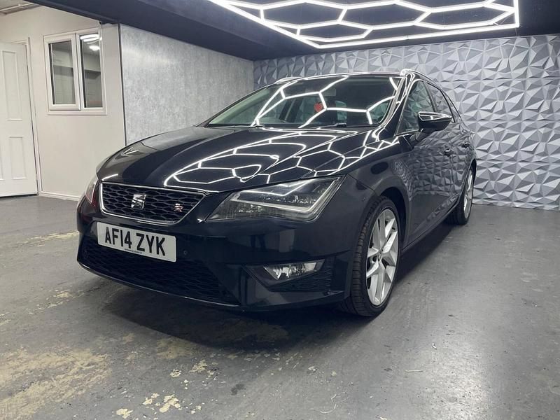 Used Seat Leon FR 2014 Black Estate