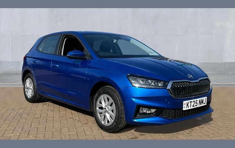 Used Skoda Fabia SE 116 HP (85 kW) 2025 Blue Hatchback