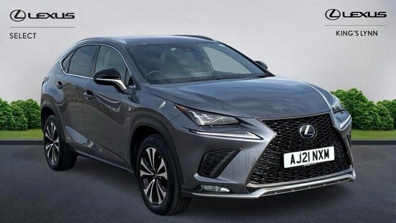 Grey Used 2021 Lexus NX300h Sport Line SUV | £28,988 (Expensive) - Image 1/2