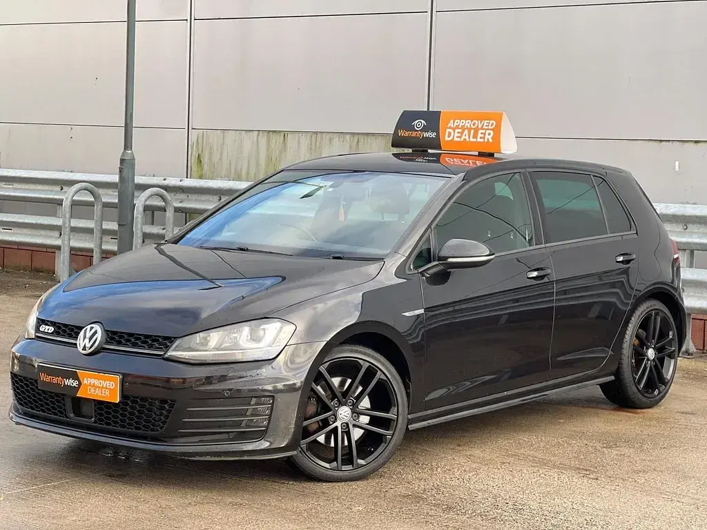 Used VW Golf VII GTD 2014 Black Hatchback