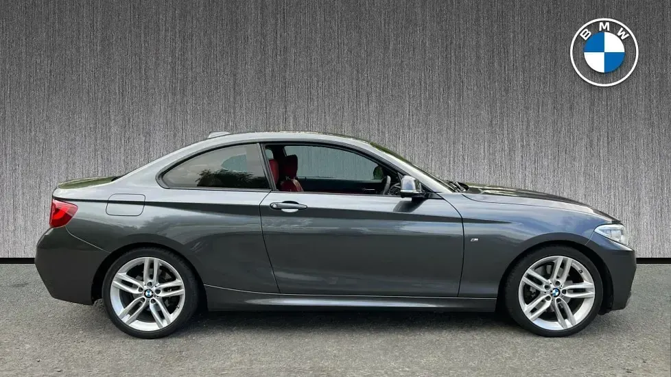 Usado BMW 228 M Sport 242 CV (177 kW) 2016 Gris Coupe