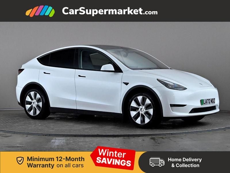 White Used 2022 Tesla Model Y Long Range AWD SUV | £25,497 (Fair price) - Image 1/3