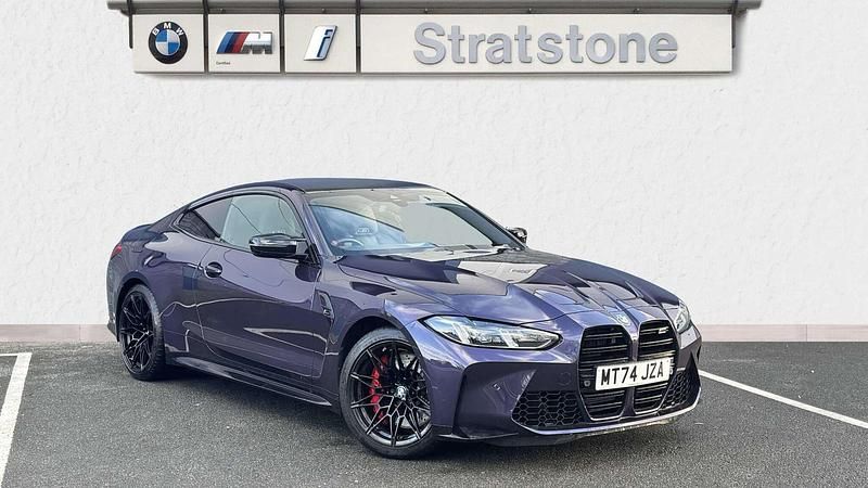 Purple Used 2024 BMW M4 Competition Edition Coupe | £64,499 (Fair price) - Image 1/4