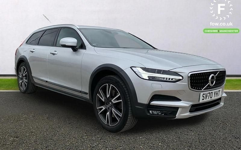 Silver Used 2020 Volvo V90 CC Plus Estate | £25,799 (Good price) - Image 1/4