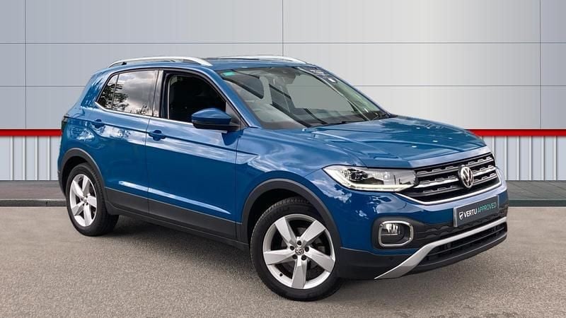 Blue Used 2020 VW T-Cross SEL SUV | £17,526 (Good price) - Image 1/4
