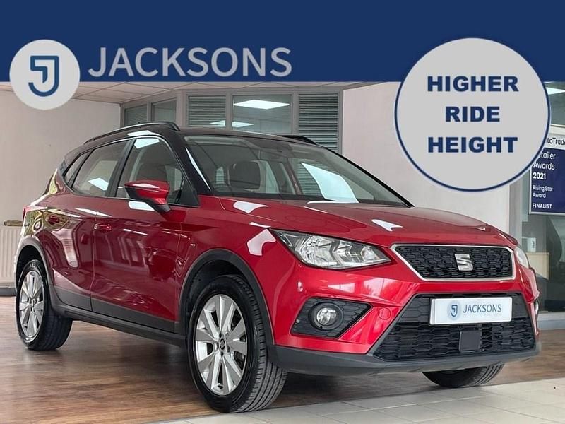 Red Used 2018 Seat Arona SE Technology SUV | £10,480 (Fair price) - Image 1/3
