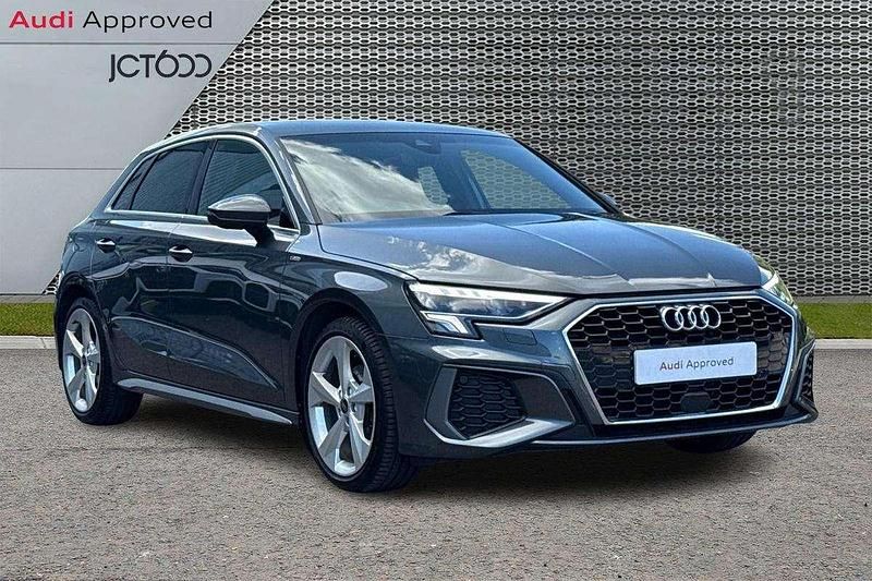 Grey Used 2023 Audi A3 S-Line Hatchback | £21,500 (Fair price) - Image 1/4