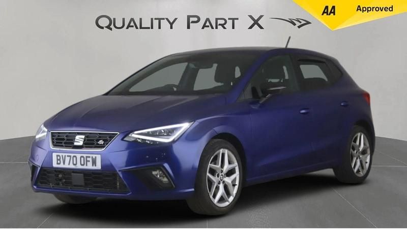 Used Seat Ibiza FR 115 HP (84 kW) 2020 Blue Hatchback