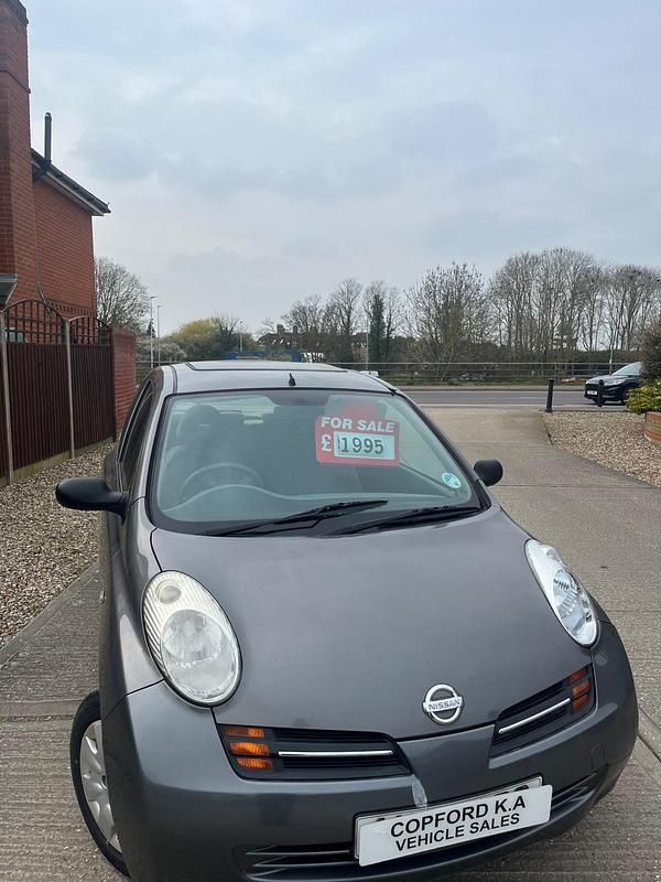 Used Nissan Micra S 79 HP (58 kW) 2003 Grey Hatchback