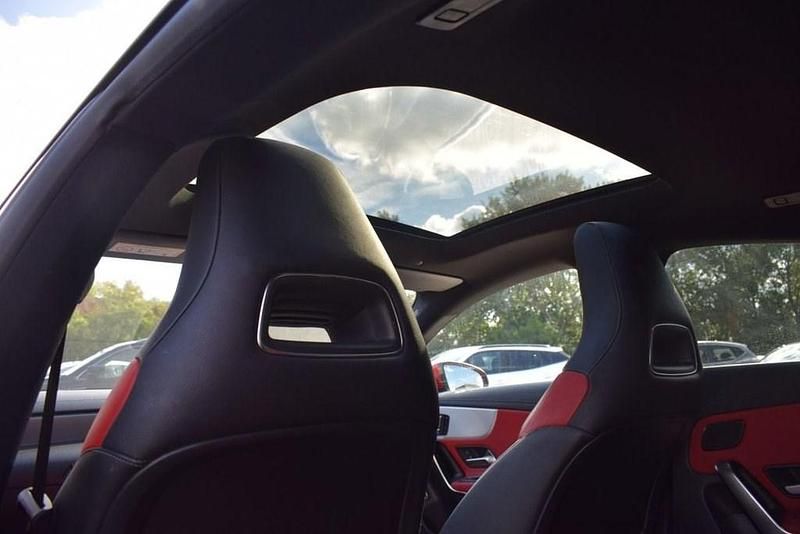 Used Mercedes CLA180 AMG Line Premium Plus 136 HP (100 kW) 2019 Red Sedan