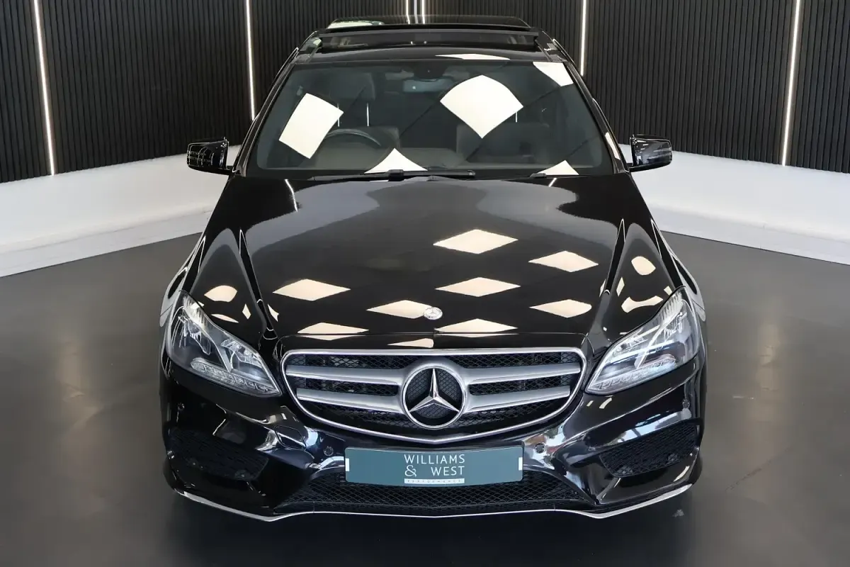 Used Mercedes E350 AMG line 258 HP (189 kW) 2015 Black Sedan