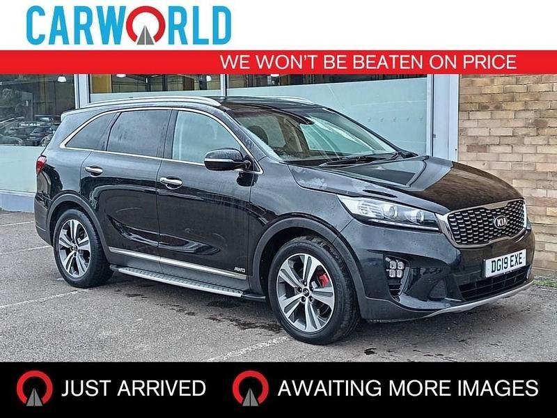 Black Used 2019 Kia Sorento GT-Line SUV | £20,495 (Fair price) - Image 1/3