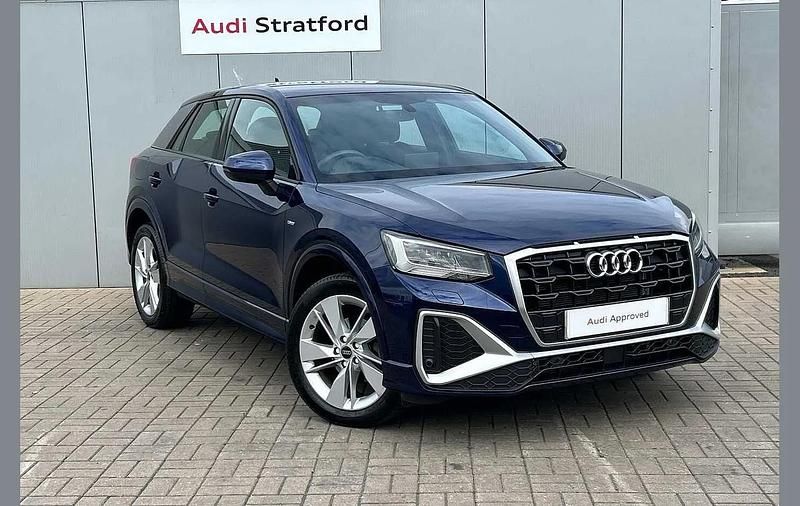 Navarra blue metallic Used 2023 Audi Q2 S-Line SUV | £26,950 (A bit pricey) - Image 1/4